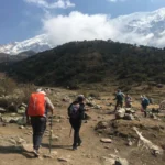 Humantay Lake Trekking Trail Hikers