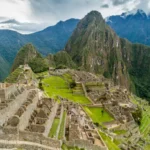 Machu Picchu Classic View Clear Sky 2