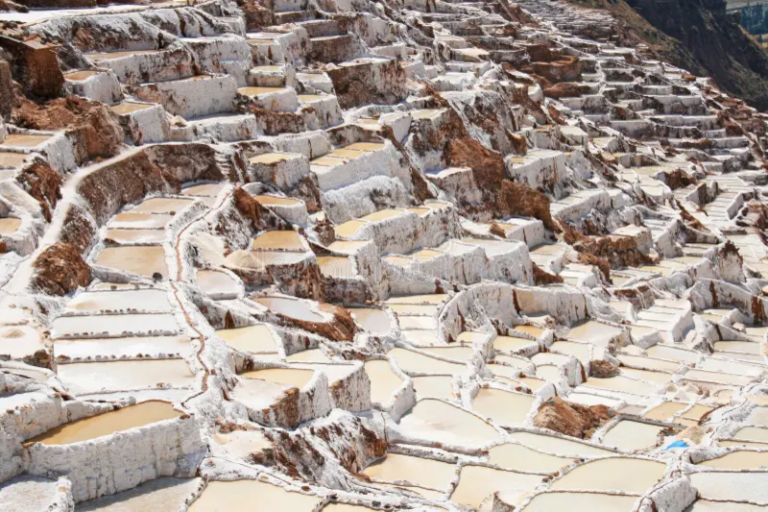 Maras Salt Mines Close Up Pools