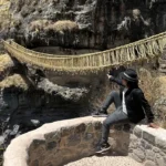 Qeswachaka Inca Rope Bridge Tourist