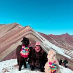 Rainbow Mountain Snow Alpacas Woman 2
